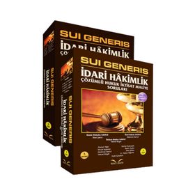 Sui Generis İdari Hakimlik 2 Kitap Takım - İlker Şahin Ahmet Emre Sezer Aydın M. Fatih Çalışkan Yüksel Bilgili Samet Kadızade Murat Ispartalı Mehmet Remzi Yalçın Gül Arda Hakan Öğretir