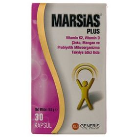 Sui Generis Marsias Plus Vitamin D3 K2 30 Kapsül