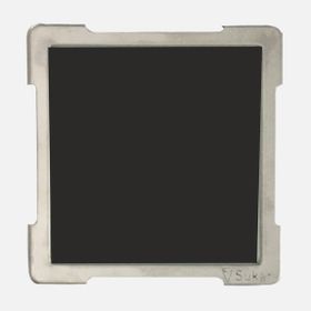 Sukar 10x10 cm Siyah Cam Izgaralı Duş Kanalı