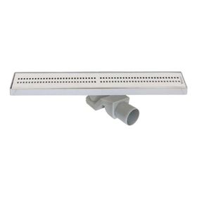 Sukar 1154-1006050-01 Line 4E 60 cm Cube Izgaralı Krom Duş Kanalı
