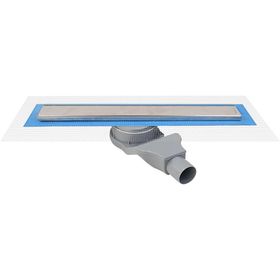 Sukar 1154-1035023-01 Line 2 50 cm Plain Izgaralı Krom Duş Kanalı