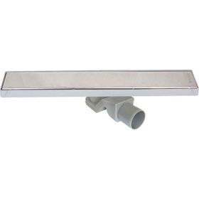 Sukar 1154-1036050-01 Line 4E 60 cm Plain Izgaralı Krom Duş Kanalı
