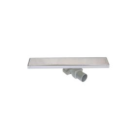 Sukar 1154-1036050-01 Line 4E 60 cm Plain Izgaralı Krom Duş Kanalı