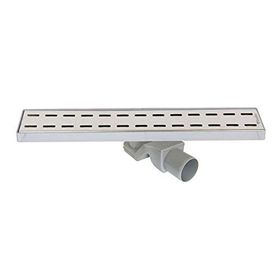 Sukar 1154-1066050-01 Line 4E 60 cm Slot Izgaralı Krom Duş Kanalı