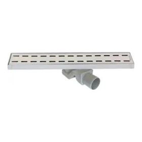 Sukar 1154-1066050-01 Line 4E 60 cm Slot Izgaralı Krom Duş Kanalı