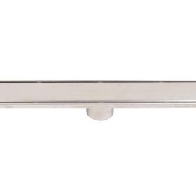Sukar 1156-1032000-01 Line 6 20 cm Plain Izgaralı Krom Duş Kanalı