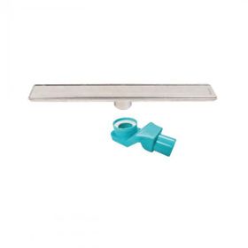 Sukar 1156-1034000-01 Line 6 40 cm Plain Izgaralı Duş Kanalı