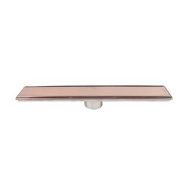 Sukar 1156-1036000-51 Line 6 60 cm Bronz Plain Izgaralı Duş Kanalı