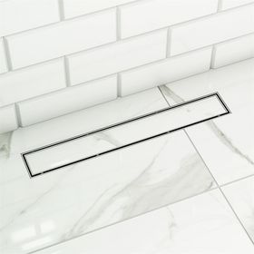 Sukar 1156-2425000-01 Line 6 50 cm Seramik Uyumlu Krom Duş Kanalı