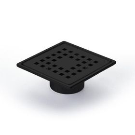 Sukar Line 9 Siyah 10x10 Kare Izgaralı Q50 Yandan Yer Süzgeci