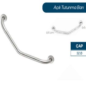 Sukar Q32 Paslanmaz Açılı Tutunma Barı