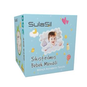 Sulasil Sıkıştırılmış Bebek Mendili