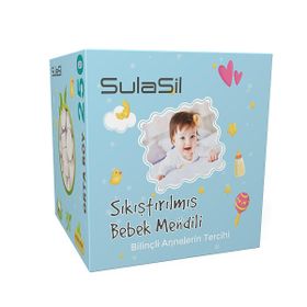 Sulasil Sıkıştırılmış Bebek Mendili