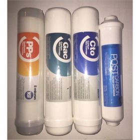 Sulook Inline Sistem Eco Seri Su Arıtma Ihlas Aura Cebilon Plus 4'lü Filtre Seti