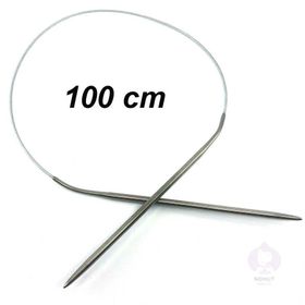 Sultan 100 cm No:5 Çelik Telli Misinalı Şiş