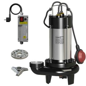 Sumak Sbrm19/2P Monofaze 220V 1.8 Hp Parçalayıcı Bıçaklı Foseptik Dalgıç Pompa