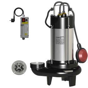 Sumak Sbrm19/2P Monofaze 220V 1.8 Hp Parçalayıcı Bıçaklı Foseptik Dalgıç Pompa