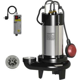 Sumak SBRT19/2P Trifaze 380V 1.8 HP Parçalayıcı Bıçaklı Foseptik Dalgıç Pompa