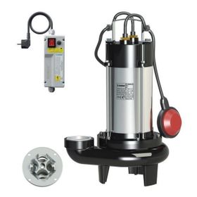 Sumak SBRT19/2P Trifaze 380V 1.8 HP Parçalayıcı Bıçaklı Foseptik Dalgıç Pompa