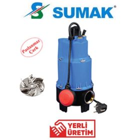 Sumak SDF18 1.8 Hp Açık Fanlı Foseptik Dalgıç Pompası