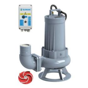 Sumak SDTV 100/4 Trifaze Tip Foseptik Dalgıç Pompa