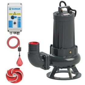 Sumak SDTV 100/4 Trifaze Tip Foseptik Dalgıç Pompa