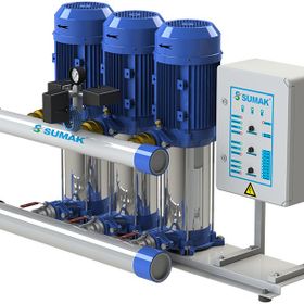 Sumak SHT12 C 300-6 H Büyük Tip Hidrofor