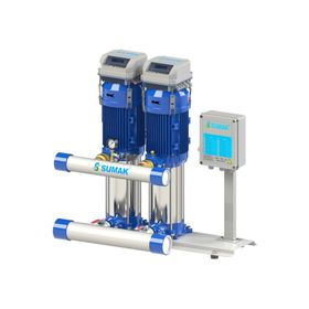 Sumak SHT8-B-400/10-FK Düşey Milli Kademeli Çift Pompalı Frekans Kontrollü Hidrofor