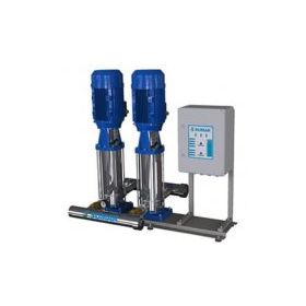 Sumak SHTPD8-B-400/12 Düşey Milli Kademeli Çift Pompalı Paslanmaz Çark ve Difüzörlü Hidrofor