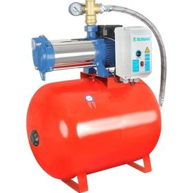 Sumak SYMTH6-150/8 100 lt Tanklı 9 Kat 20 Daire 380 Volt 1.5 Hp Yatay Kademeli Bina Hidroforu