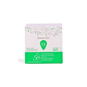 Summer's Eve Aloe Love Cleansing Cloths Sensitive Skin 16 Adet Özel Bölge Temizlik Mendili