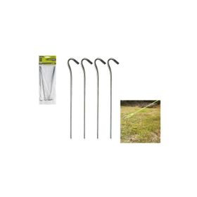 Summit 23cm/6mm Kuvvetli 4'lü Paket Alu Çelik Çadır Kazığı