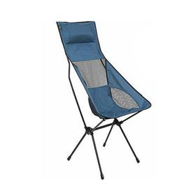 Summit High Back Pack Away Chair Blue Ultra Hafif Sandalye