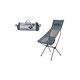 Summit High Back Pack Away Chair Grey Ultra Hafif Sandalye