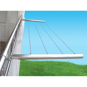 Summit Küpeçte Balkon Alimünyum Askılık