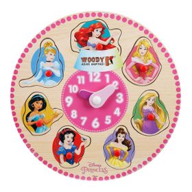 SUN 18208 Ahşap Raptiyeli Saat
