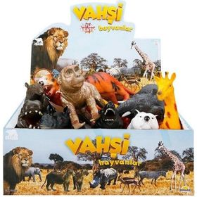 SUN 725 Vahşi Hayvanlar Foam Sesli 27 cm Figür