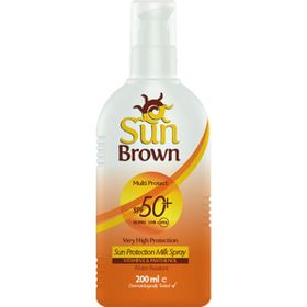 Sun Brown Multi Protect SPF50 200 ml Güneş Sütü
