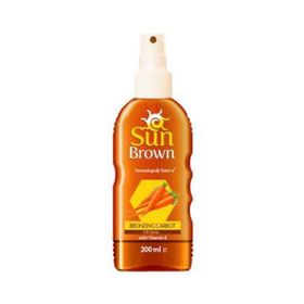 Sun Brown Oil Sprey Carrot 200 ml Bronzlaştırıcı