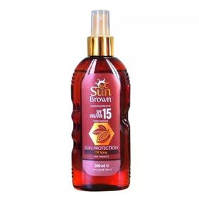 Sun Brown Spf 15 200 ml Güneş Yağı