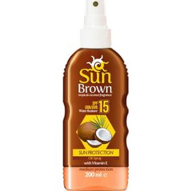 Sun Brown Spf 15 200 ml Güneş Yağı