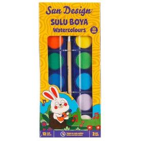 Sun Design 12 Renk 4995 Sulu Boya