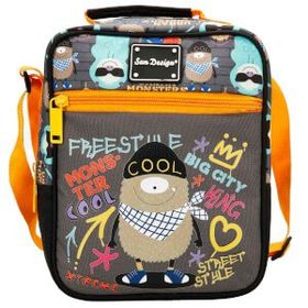 Sun Design 49046 Monster Yazılı Beslenme Çantası