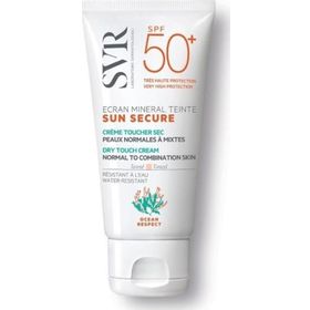 Sun Secure Ecran Mineral Renkli Normal ve Karma Spf50+ Teinte 60 gr Güneş Kremi