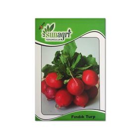 Sunagri 10 gr Kırmızı Cherry Fındık Turp Tohumu