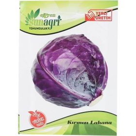 Sunagri Kırmızı Lahana Sebze Tohumu