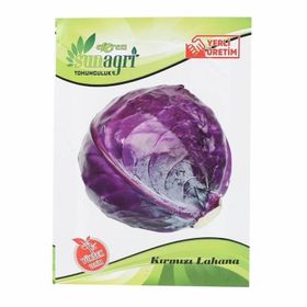 Sunagri Kırmızı Lahana Sebze Tohumu