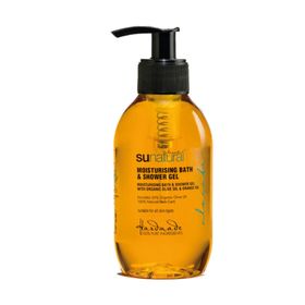Sunatural 240 ml Organik Zeytinyağı ve Portakal Yağı İçeren Duş Jeli