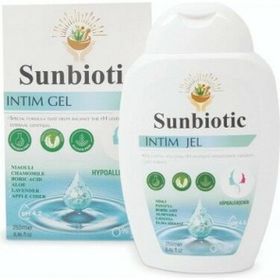 Sunbiotic Hıpoalerjenik Intım Jel 250 ml Genital Bölge Temizlik