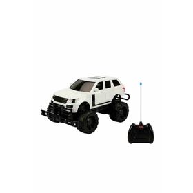Suncon Uzaktan Kumandalı Big Foot Usb Şarjlı Beyaz Jeep Oyuncak Araba